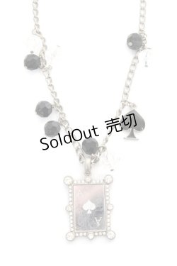 画像1: GOTHPUNKその他 / トランプネックレス  シルバー Y-25-11-22-002-GO-AC-SZ-ZY