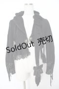 GRAMM / グローブデザインレースフリルボレロ  黒 Y-25-11-22-119-HN-TO-SZ-ZY