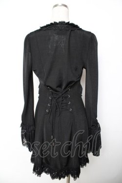 画像2: OZZ ANGELO / ダブルデザインボレロ  黒 Y-25-11-22-121-OO-TO-SZ-ZY