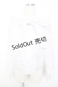 evelyn / チェックフリルブラウス  ラベンダー Y-25-11-22-122-LO-BL-SZ-ZY