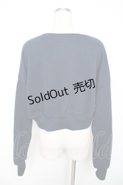 画像2: evelyn / ロゴスウェット  紺 Y-25-11-22-124-LO-TO-SZ-ZS