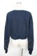 画像2: evelyn / ロゴスウェット  紺 Y-25-11-22-124-LO-TO-SZ-ZY (2)