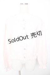 Alice Mashiro / ニットカーディガン L ライトピンク Y-25-11-22-126-LO-TO-SZ-ZY