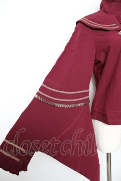 画像3: Desoro Works / 琉球浪漫物語着物袖ぶらうす  ワイン Y-25-11-22-128-GO-BL-SZ-ZY