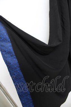 画像3: rezen / タッセル付きジャガード切替羽織  黒 Y-25-11-22-134-LO-TO-SZ-ZY