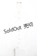 Ozz Croce / 刺繍入り燕尾ブラウス  白 Y-25-11-22-136-OO-BL-SZ-ZY