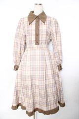 axes femme / デリスショコラシャツワンピース F ベージュ Y-25-11-22-145-AX-OP-SZ-ZY