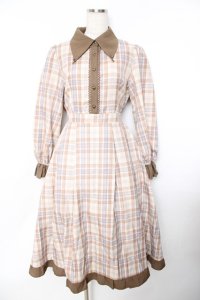 axes femme / デリスショコラシャツワンピース F ベージュ Y-25-11-22-145-AX-OP-SZ-ZI