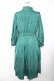 画像2: axes femme / 配色パイピングボウタイワンピース F グリーン Y-25-11-22-147-AX-OP-SZ-ZY (2)