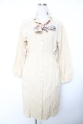 axes femme / スカーフ付シャツワンピ M 生成り Y-25-11-22-148-AX-OP-SZ-ZY
