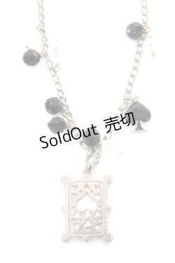 画像2: GOTHPUNKその他 / トランプネックレス  シルバー Y-25-11-22-002-GO-AC-SZ-ZY