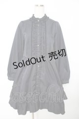 axes femme / イレヘムシャツワンピース  紺 Y-25-11-22-158-AX-OP-SZ-ZY