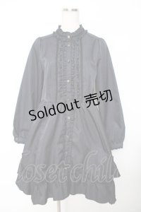 axes femme / イレヘムシャツワンピース  紺 Y-25-11-22-158-AX-OP-SZ-ZY