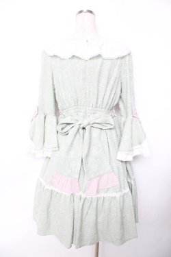 画像2: axes femme kawaii / メアリー姫袖ドレス M ミント Y-25-11-22-161-AX-OP-SZ-ZY