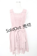 axes femme / 3WAYショール付きドレス  ピンク Y-25-11-22-171-AX-OP-SZ-ZY