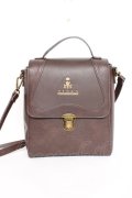 ｍ petit by misako / NINA‘S 2WAYバッグ  中茶 Y-25-11-22-024-LO-BG-SZ-ZY