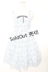 axes femme kawaii / 2023年福袋ワンピース M サックス Y-25-11-22-176-AX-OP-SZ-ZY