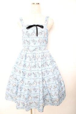 画像1: axes femme kawaii / 2023年福袋ワンピース M サックス Y-25-11-22-176-AX-OP-SZ-ZY