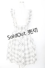 axes femme POETIQUE / フリルサス付きハイウエストスカート  グリーン Y-25-11-22-181-AX-SK-SZ-ZY