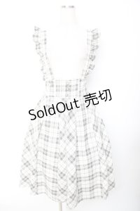 axes femme POETIQUE / フリルサス付きハイウエストスカート  グリーン Y-25-11-22-181-AX-SK-SZ-ZY