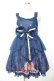画像1: Doll Paradise / 猫灯篭祭ワンピース 1 紺 Y-25-11-22-186-LO-OP-SZ-ZY (1)