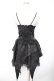 画像2: DARK IN LOVE / gothic princess frilly dress ワンピース  黒 Y-25-11-22-189-PU-OP-SZ-ZY (2)