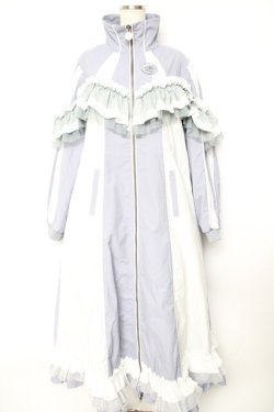 画像1: Hoshibako Works / Hoshibakoジャージ　ワンピース(ロング丈)  サックス Y-25-11-22-194-LO-OP-SZ-ZY