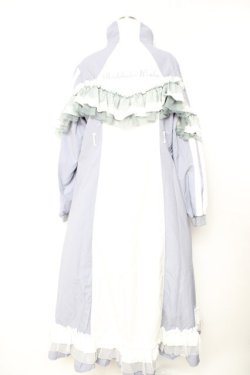 画像2: Hoshibako Works / Hoshibakoジャージ　ワンピース(ロング丈)  サックス Y-25-11-22-194-LO-OP-SZ-ZY