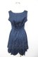 画像2: Secret Honey / スカラップワンピース 2 紺 Y-25-11-22-196-CA-OP-SZ-ZY (2)