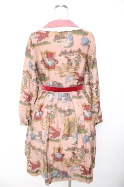 画像2: Jane Marple / Glass AliceのWカラーワンピース  ピンク Y-25-11-22-197-JM-OP-SZ-ZY