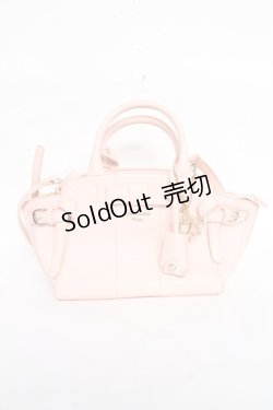 画像1: SAMANTHAVEGA / サイドリボンハンドバッグ  ピンク Y-25-11-22-026-LO-BG-SZ-ZY