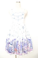 Royal Princess Alice / Sweet Monster Castle ジャンパースカート  ホワイト Y-25-11-22-200-LO-OP-SZ-ZY