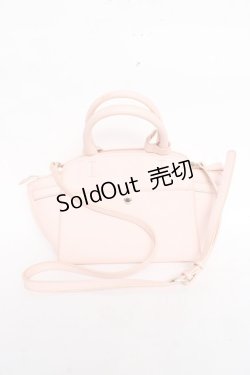 画像2: SAMANTHAVEGA / サイドリボンハンドバッグ  ピンク Y-25-11-22-026-LO-BG-SZ-ZY