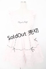 Angelic Pretty / Heart胸あて付スカート  ピンク Y-25-11-22-210-AP-SK-SZ-ZY