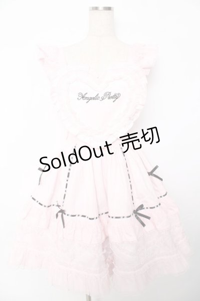 Angelic Pretty / Heart胸あて付スカート ピンク Y-25-11-22-210-AP-SK