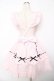 画像2: Angelic Pretty / Heart胸あて付スカート  ピンク Y-25-11-22-210-AP-SK-SZ-ZY (2)