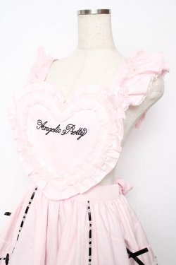 画像3: Angelic Pretty / Heart胸あて付スカート  ピンク Y-25-11-22-210-AP-SK-SZ-ZY