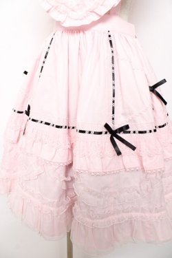 画像4: Angelic Pretty / Heart胸あて付スカート  ピンク Y-25-11-22-210-AP-SK-SZ-ZY
