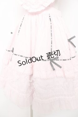 画像4: Angelic Pretty / Heart胸あて付スカート  ピンク Y-25-11-22-210-AP-SK-SZ-ZY