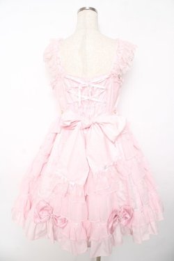 画像2: Angelic Pretty / Angelic Princessジャンパースカート  ピンク Y-25-11-22-211-AP-OP-SZ-ZY