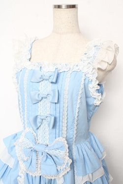 画像3: AND ROMEO / 豪華絢爛ジャンパースカート  サックス Y-25-11-22-213-LO-OP-SZ-ZY