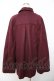 画像2: axes femme / 連釦ケープコート F パープル Y-25-11-22-214-AX-CO-SZ-ZY (2)
