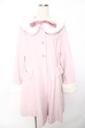 Amavel / Snow Crystal bijouコート F ピンク Y-25-11-22-216-CA-CO-SZ-ZY