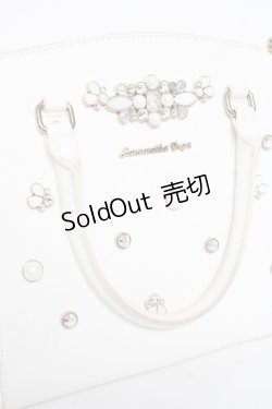 画像3: SAMANTHAVEGA / ビジューフラッターバッグ  白 Y-25-11-22-027-LO-BG-SZ-ZY