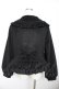 画像2: axes femme kawaii / バックフリルショートコート  黒 Y-25-11-22-220-AX-CO-SZ-ZY (2)