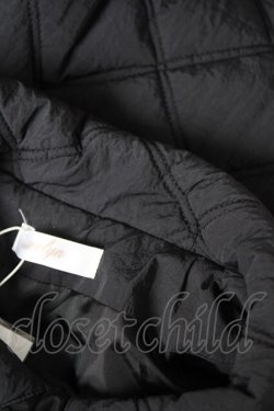 画像3: evelyn / キルティングコート  黒 Y-25-11-22-222-LO-CO-SZ-ZY