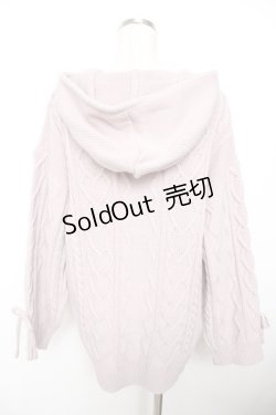 画像2: evelyn / ニットパーカー  ピンク Y-25-11-22-224-LO-TO-SZ-ZY