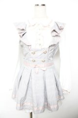 LIZ LISA / ダブルハートラッフルセットアップ 0 グレー Y-25-11-22-225-LO-OP-SZ-ZY