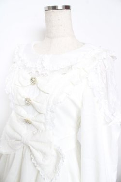 画像3: LIZ LISA / トリプルリボンフリルセットアップ 0 白 Y-25-11-22-226-LO-OP-SZ-ZY