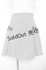 evelyn / リボン台形スカパン  黒 Y-25-11-22-229-LO-PA-SZ-ZY